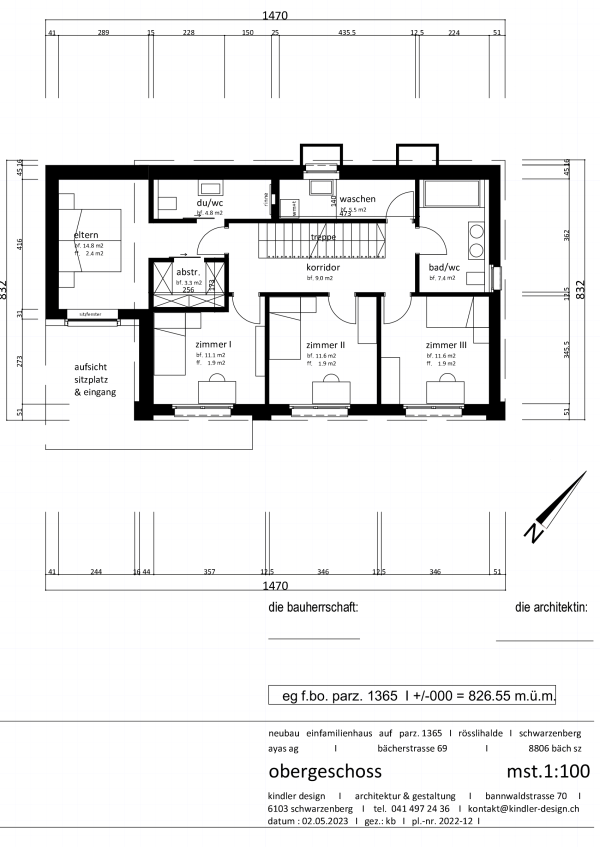 projekt obergeschoss