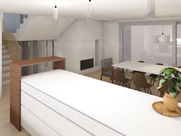 Von Insel zu Cheminee